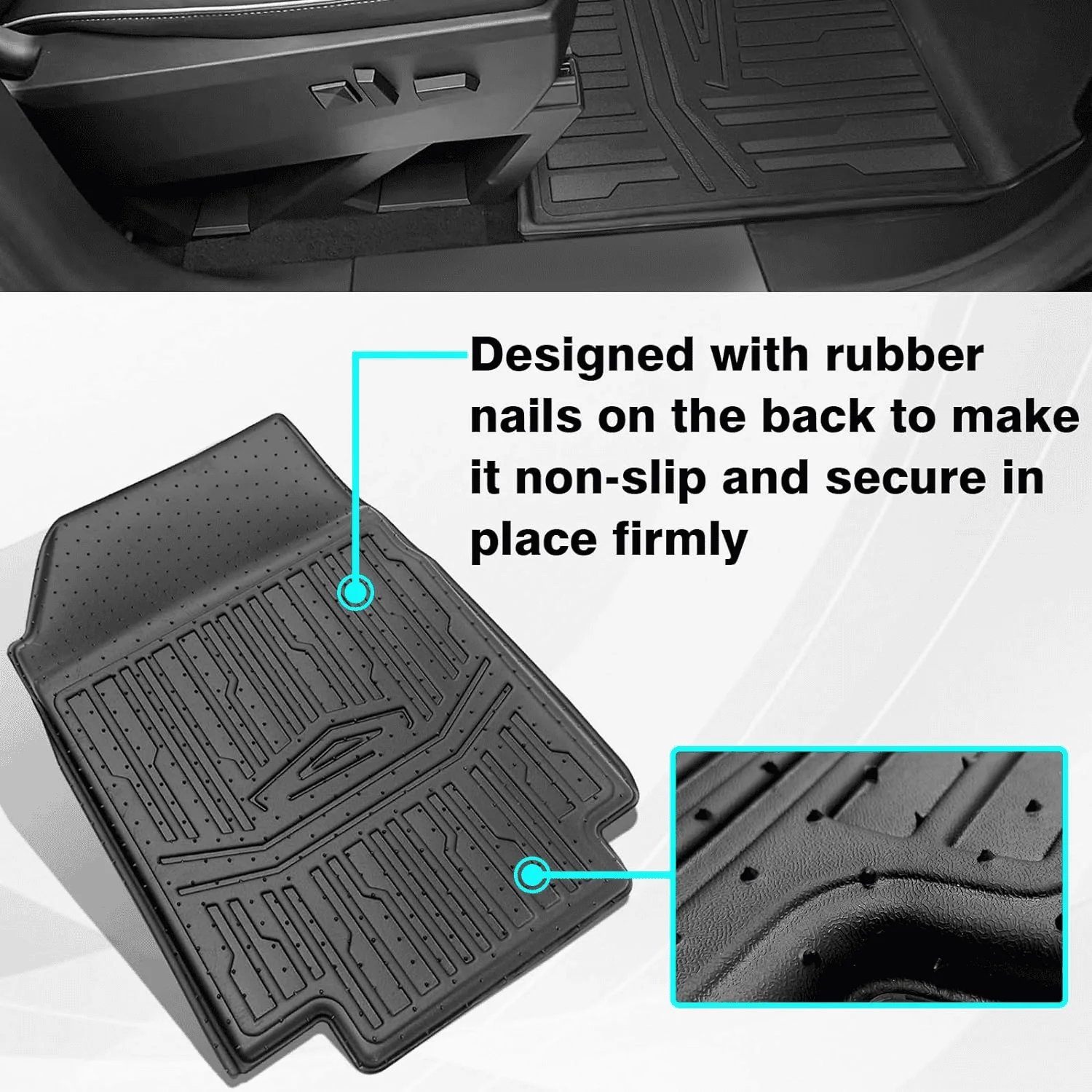 Tesla Cybertruck 【Giveaway Ended】BestEvMod Frunk Mats, Advanced Floor Mat, Bed Mat! Limited time discount, And a Raffle! 1715394208123-x7