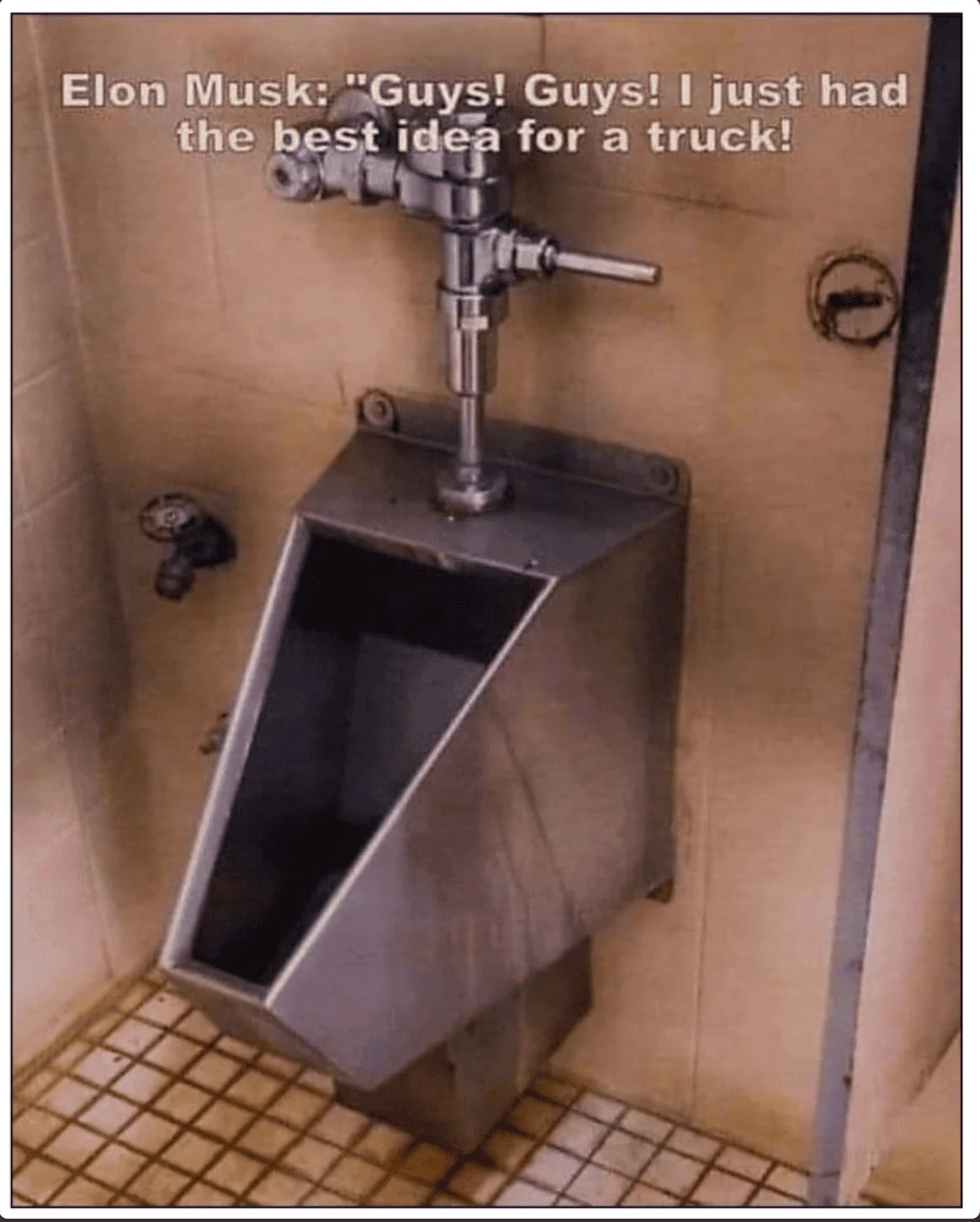 Tesla Cybertruck Funny Cybertruck memes, images, videos 🤣 1715512502650-36