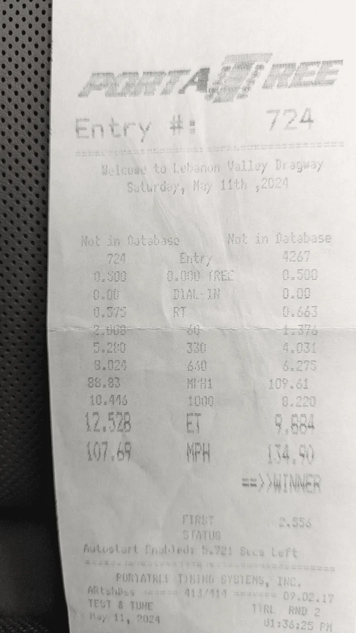Tesla Cybertruck Hit drag strip in my Cybertruck at Lebanon Valley Dragway, May 10th 1715520743866-sy