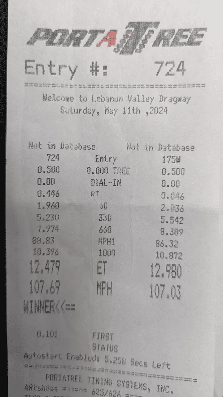 Tesla Cybertruck Hit drag strip in my Cybertruck at Lebanon Valley Dragway, May 10th 1715520813089-l