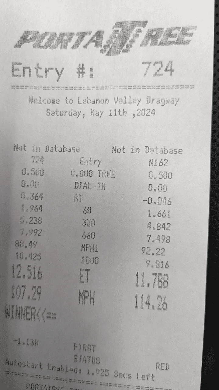 Tesla Cybertruck Hit drag strip in my Cybertruck at Lebanon Valley Dragway, May 10th 1715520914204-g
