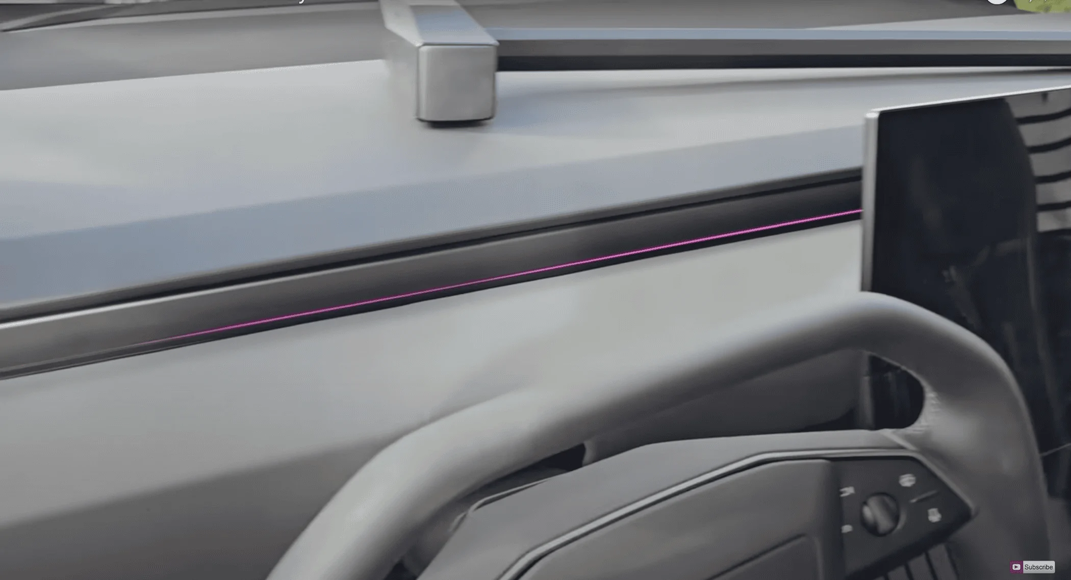 Tesla Cybertruck Tactical Grey Interior - Real Life Images [Photos] Tactical Grey 5