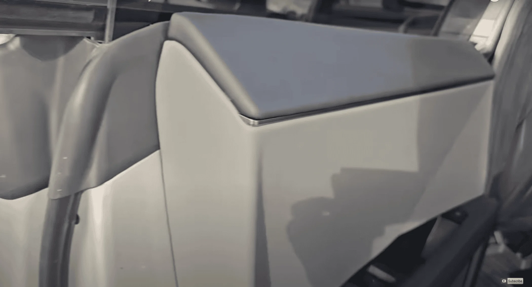 Tesla Cybertruck Tactical Grey Interior - Real Life Images [Photos] Tactical Grey 12