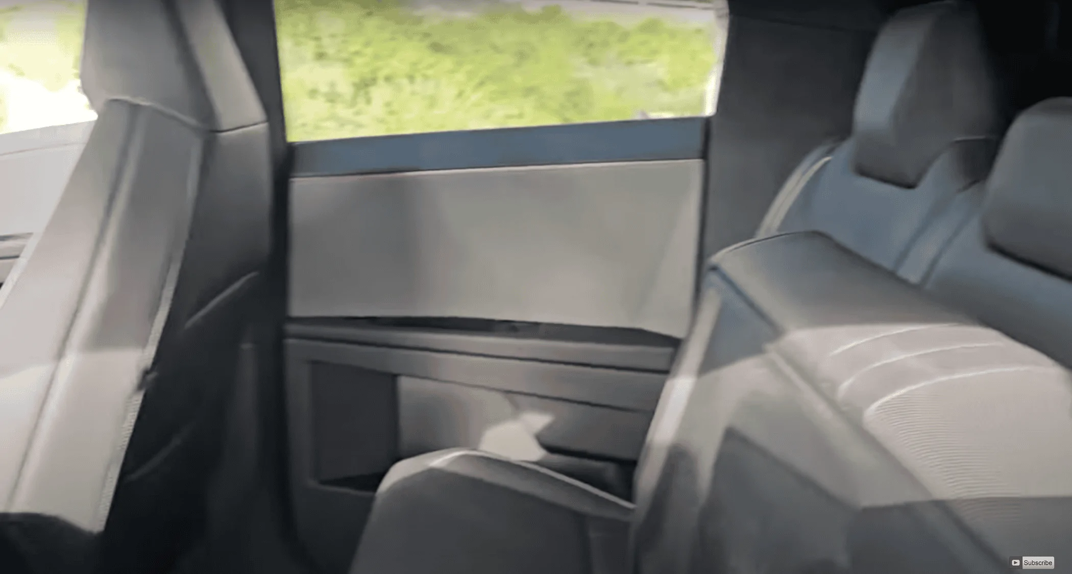 Tesla Cybertruck Tactical Grey Interior - Real Life Images [Photos] Tactical Grey 10
