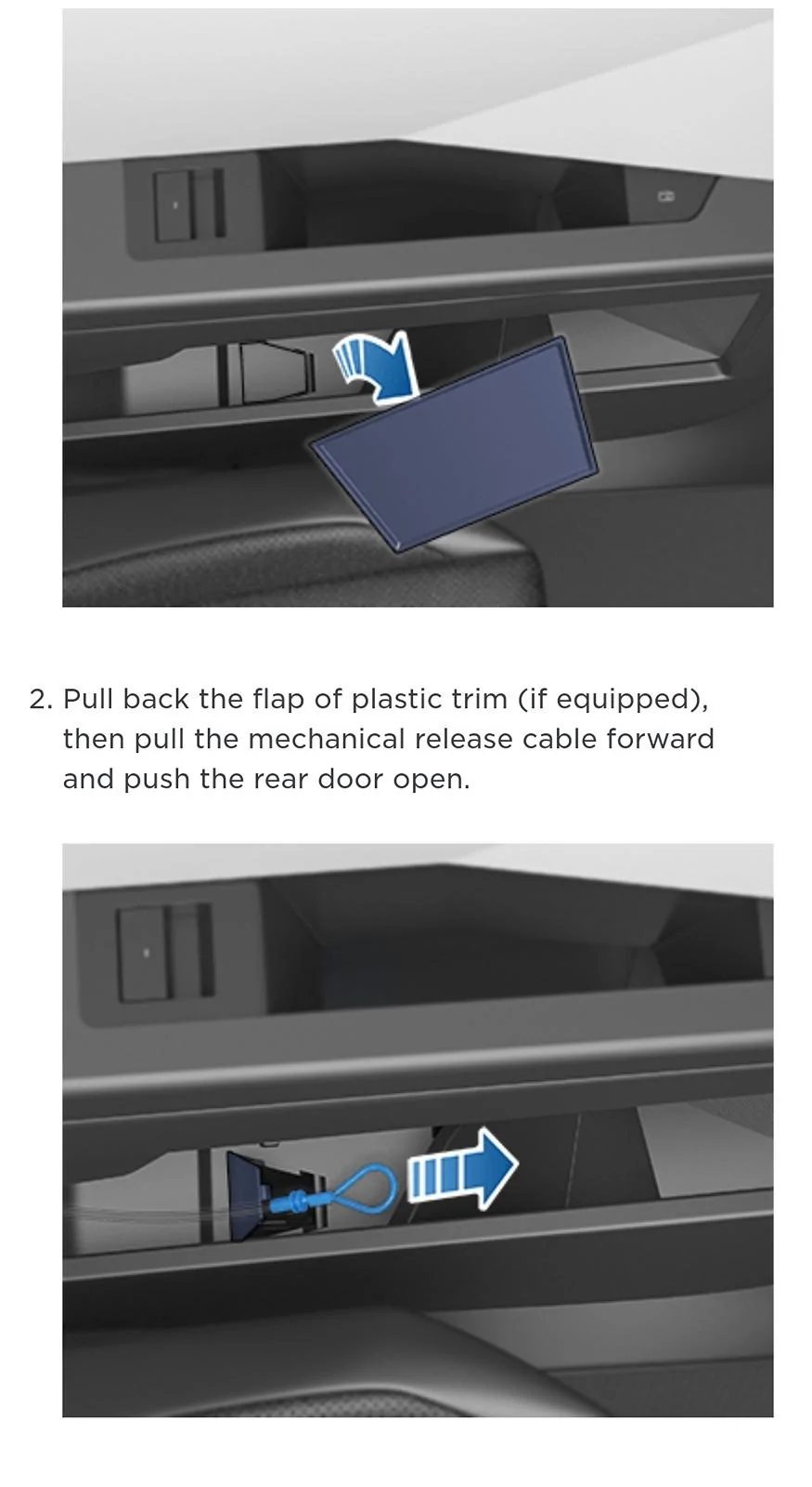 Tesla Cybertruck Kid dropped iPad down tonneau cover slit. Screenshot_20240512_201113_Edg