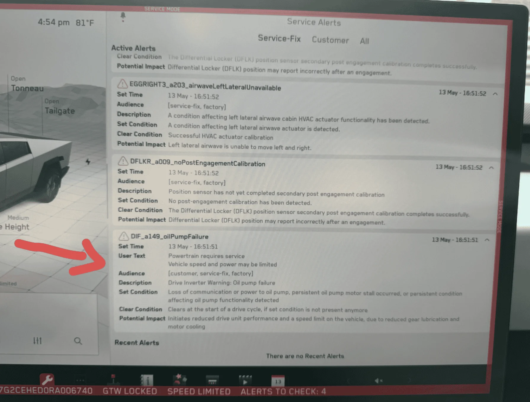 Tesla Cybertruck My Cybertruck went blind -  lost all visualizations on my screen 1715648016392-o