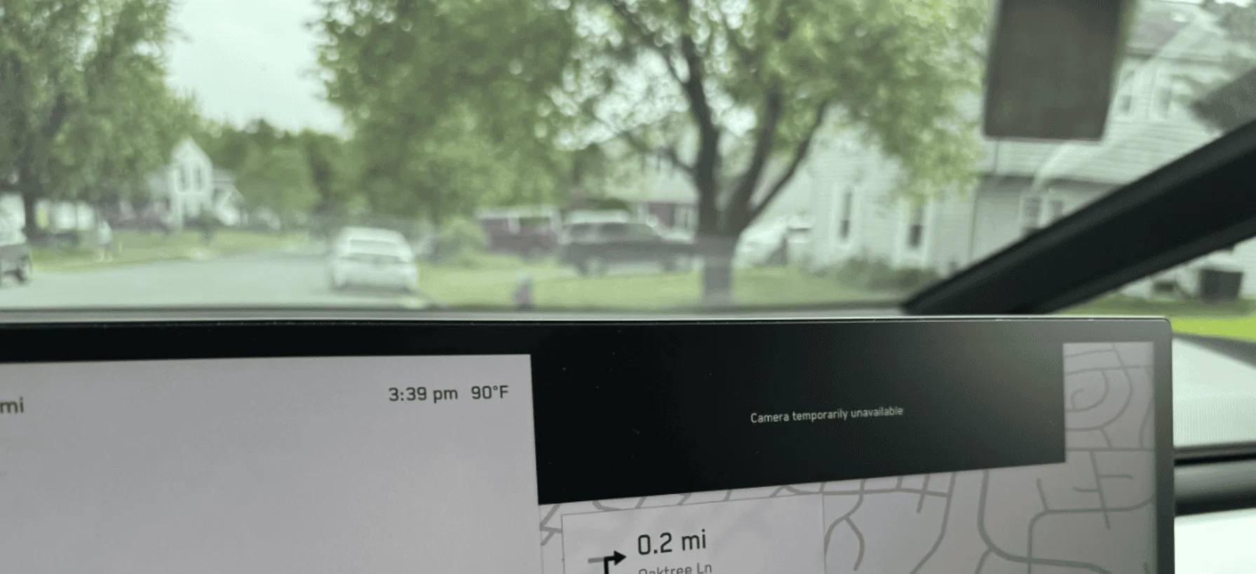 Tesla Cybertruck My Cybertruck went blind -  lost all visualizations on my screen 1715653873442-n