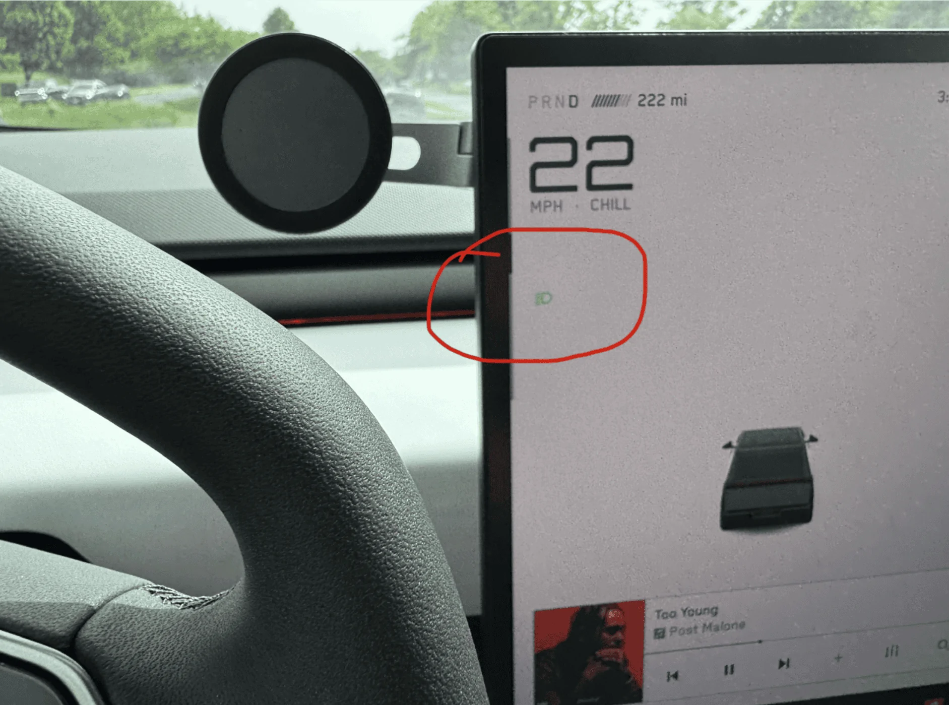 Tesla Cybertruck My Cybertruck went blind -  lost all visualizations on my screen 1715653917961-ct