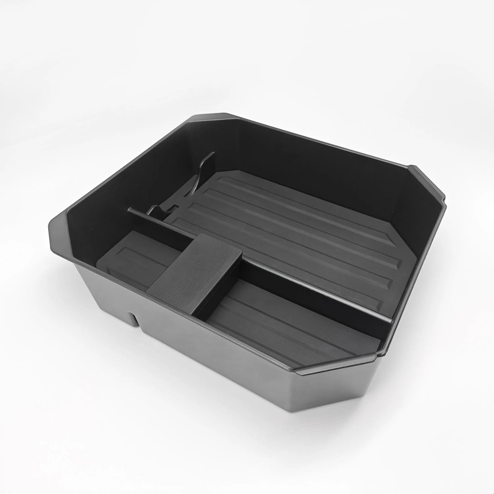 Tesla Cybertruck Center Console Tray with Removable Coin Holder 2