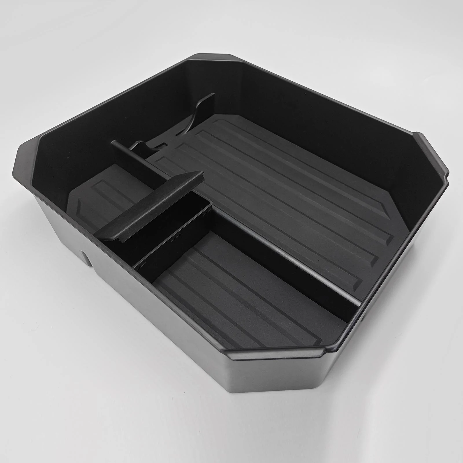 Tesla Cybertruck Center Console Tray with Removable Coin Holder 4