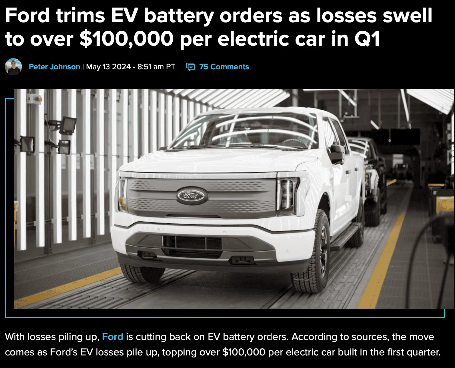 Tesla Cybertruck Cybertruck loses Motortrend comparo to Rivian and Hummer Screenshot 2024-05-14 at 9.51.13 AM