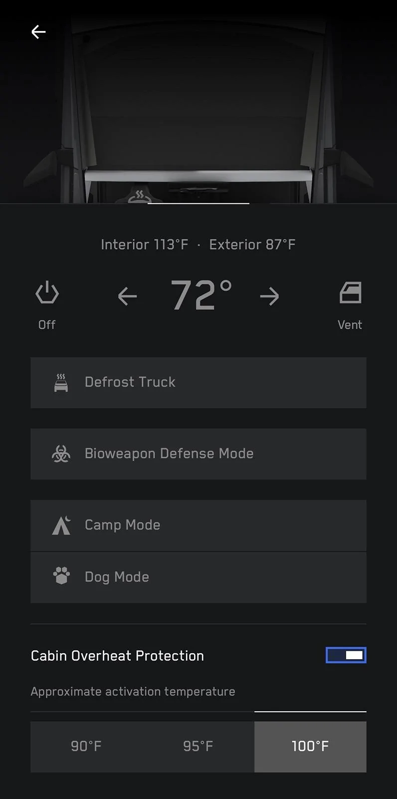 Tesla Cybertruck Is Cabin Overheat Protection not working? IMG_6997