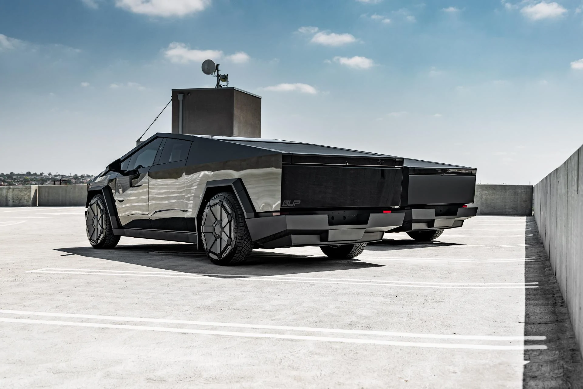 Unplugged Performance Matte Black vs Gloss Black Cybertruck Wrap 9.jpg