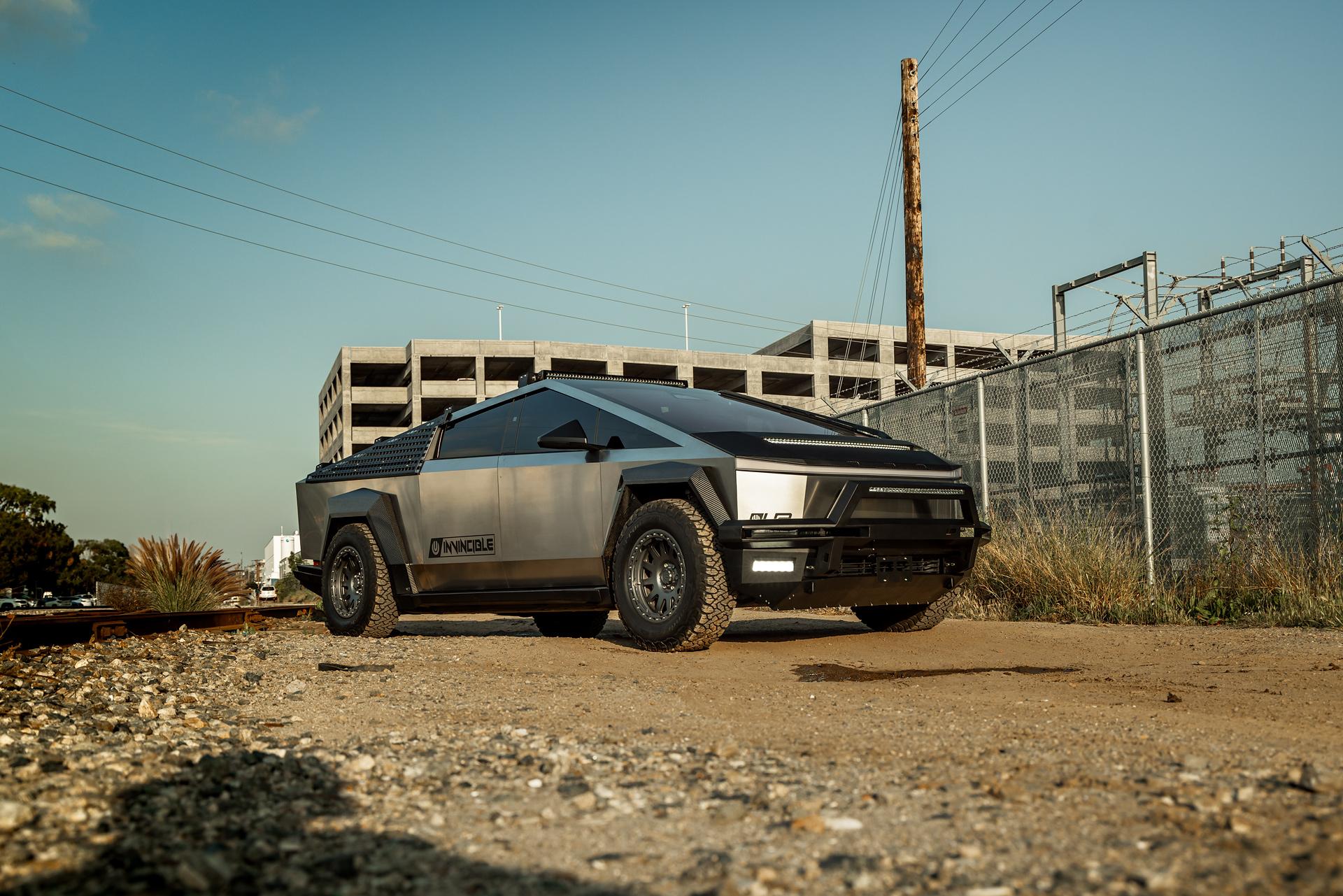 Tesla Cybertruck New UP Invincible® 50" Double Row Light Bar UP Invincible Cybertruck 1920px (11)