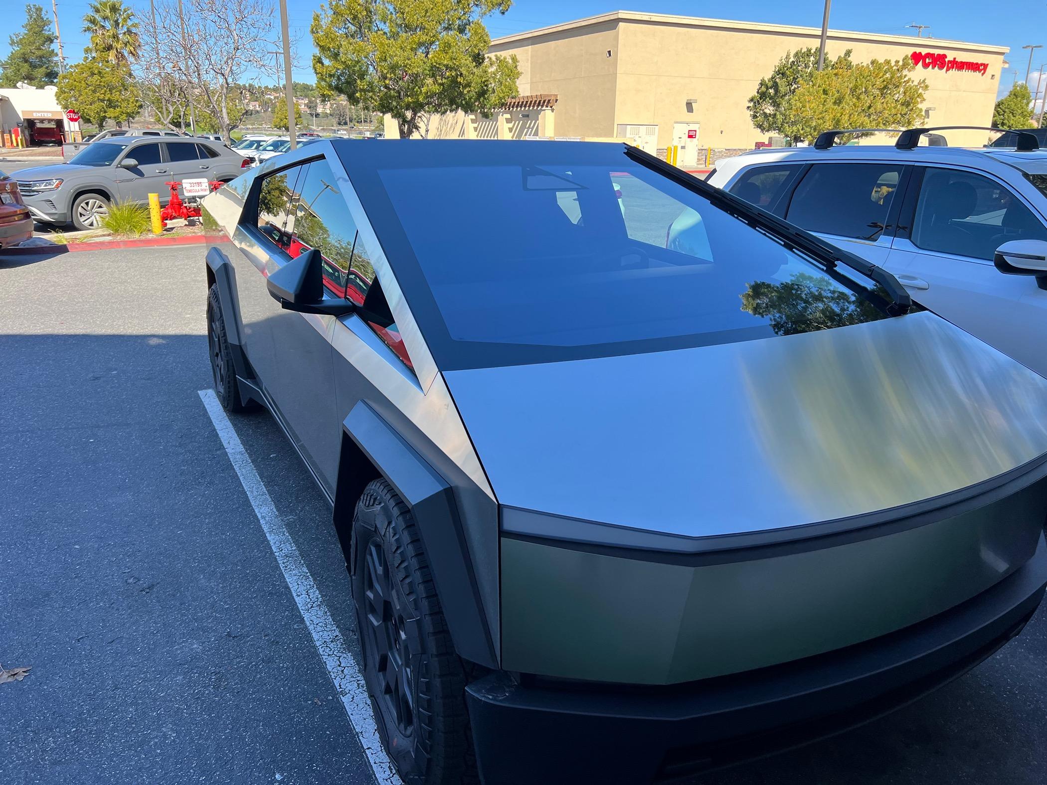 Tesla Cybertruck What was your first sighting/experience in the wild? IMG_0268