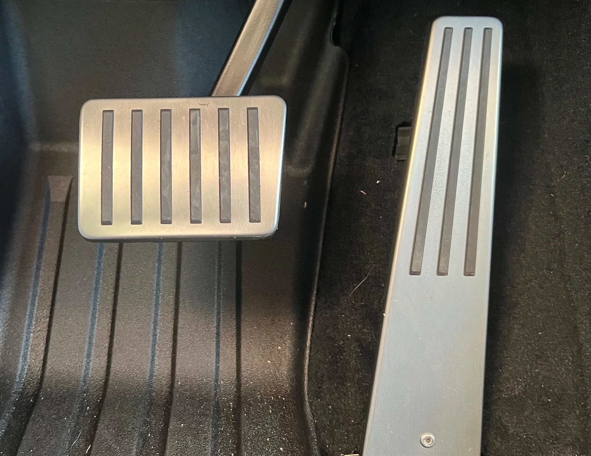 Tesla Cybertruck Cyberbeast Gets Premium Platinum Throttle Pedal Rivet IMG_7008