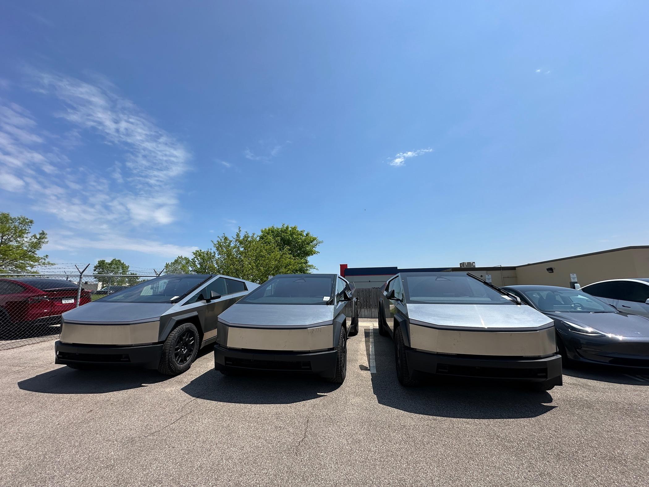 Tesla Cybertruck Michigan waiting room IMG_1163