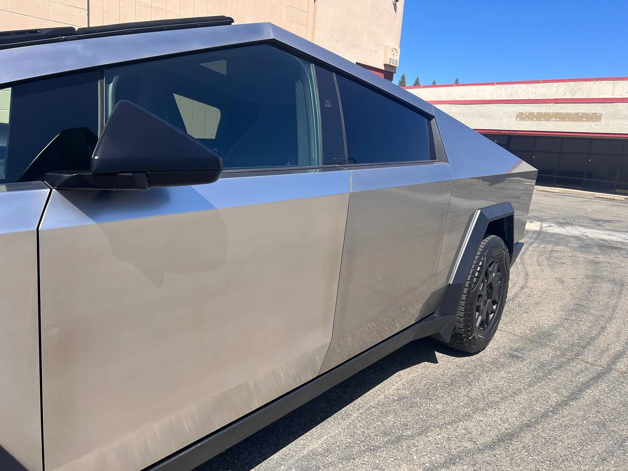 Tesla Cybertruck Just had the CT coated w/ ProtectaClear SoCal IMG_2940