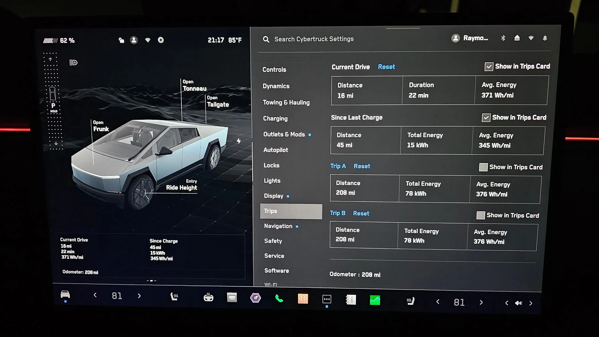 Tesla Cybertruck Towing Airstream for Mother’s Day - Speed is Key 20240515_211751