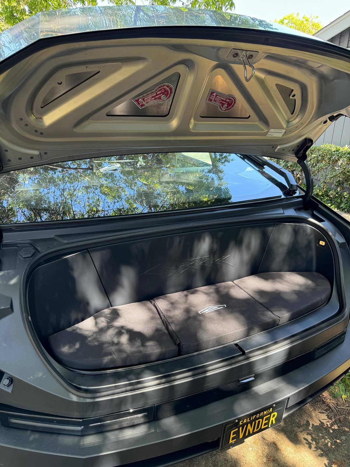 Tesla Cybertruck 【Giveaway Ended】BestEvMod Frunk Mats, Advanced Floor Mat, Bed Mat! Limited time discount, And a Raffle! IMG_6546