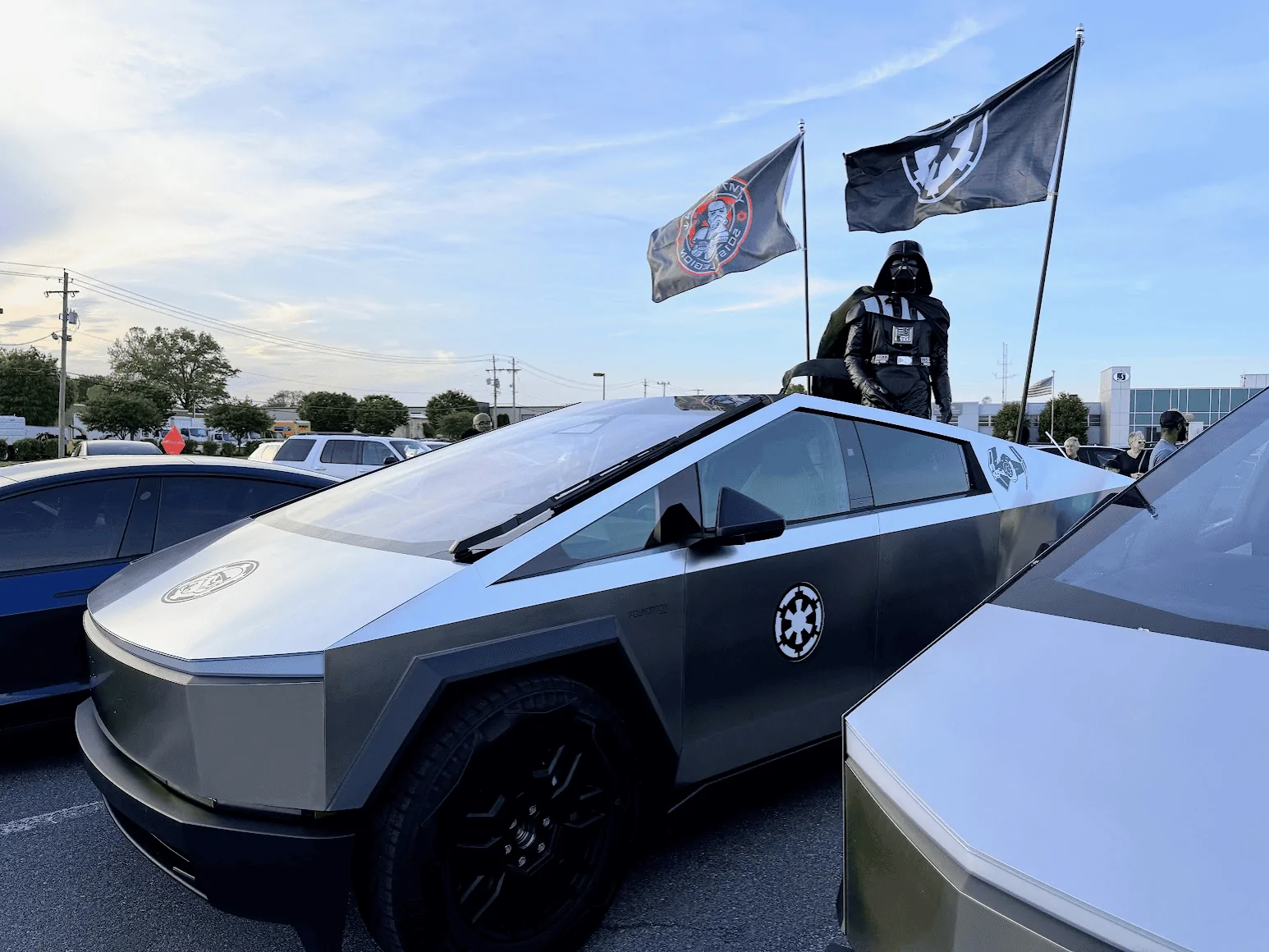 Tesla Cybertruck In honor of Star Wars Month (May the 4th and Revenge of the 6th) 1715858987687-f9