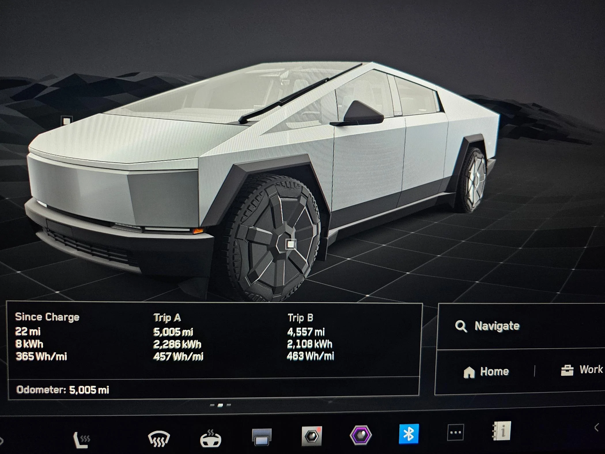 Tesla Cybertruck 5,000 miles: CO, GA, SC, NC, VA, IN, IA and back 20240516_075859