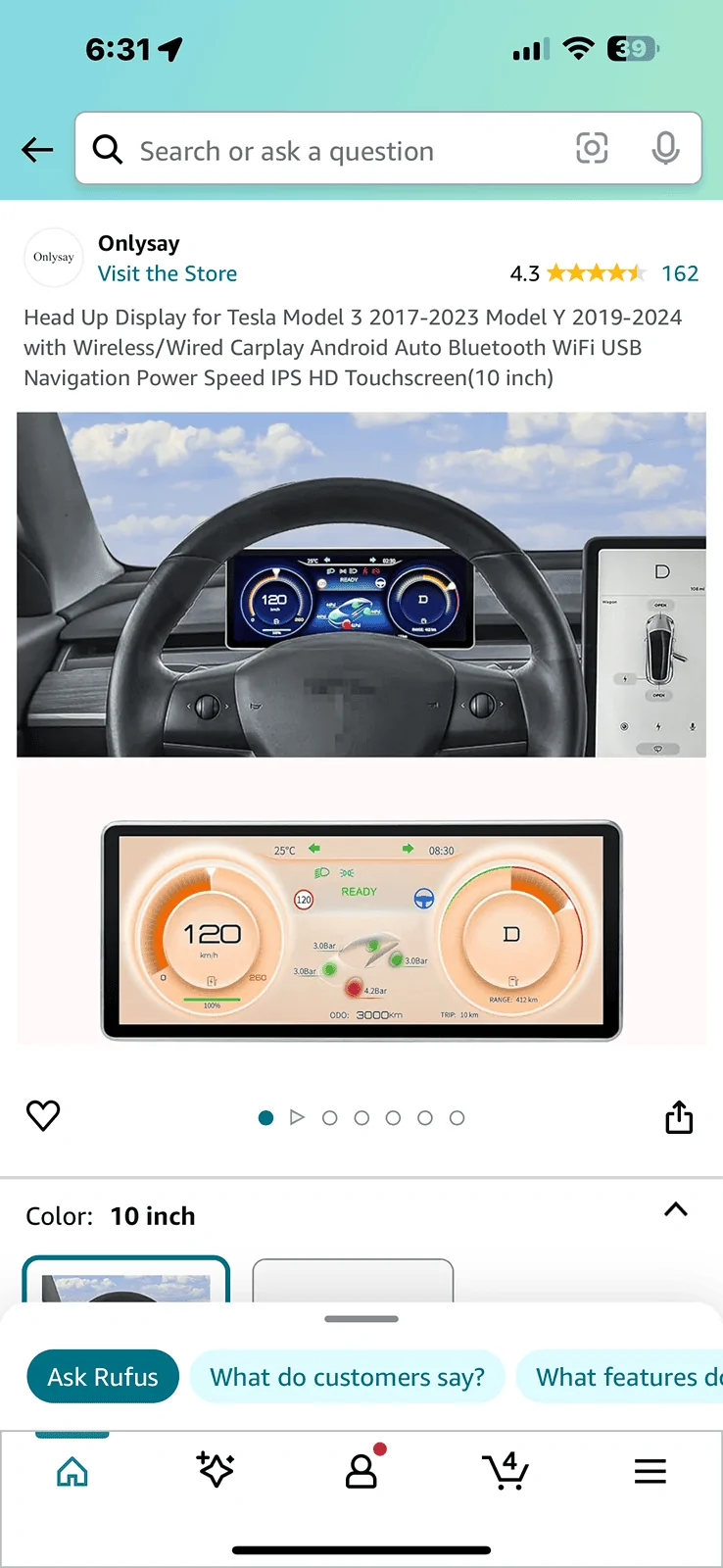 Tesla Cybertruck Digital speedometer coming soon? accessory companies where you at on this? IMG_9666