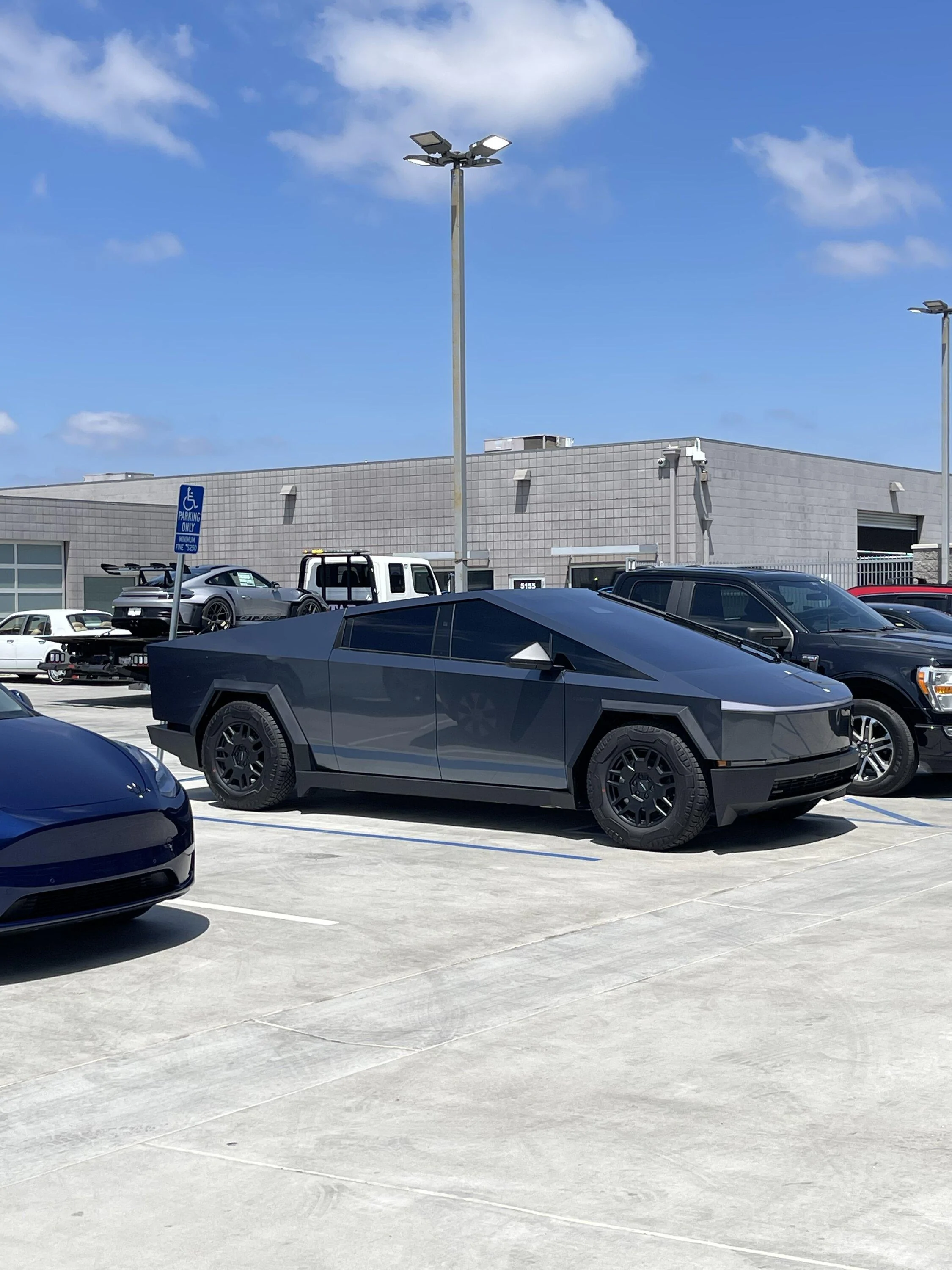 Tesla Cybertruck Wrapped and tinted! Uppf Byron Bay Blue PPF and XPEL XR+ IMG_5972