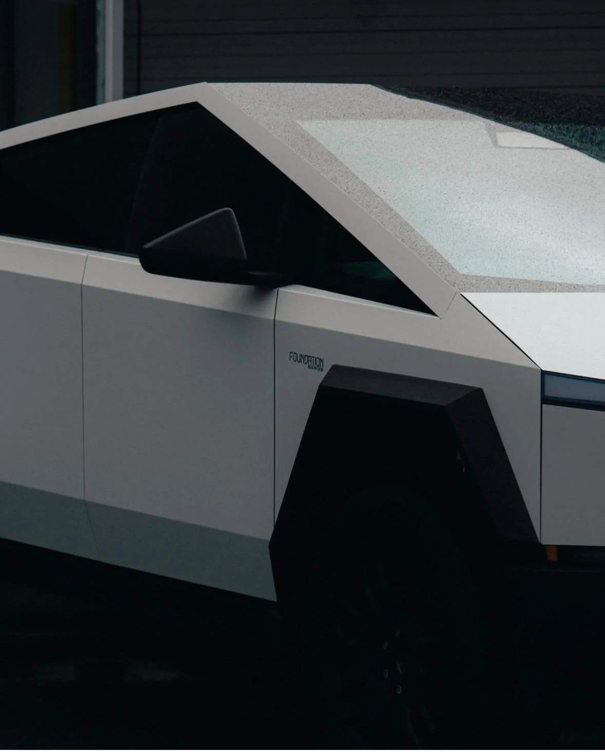 Tesla Cybertruck Wrapped with 3M 2080 Satin Flip Ghost Pearl Vinyl Wrap | SP280 IMG_7156