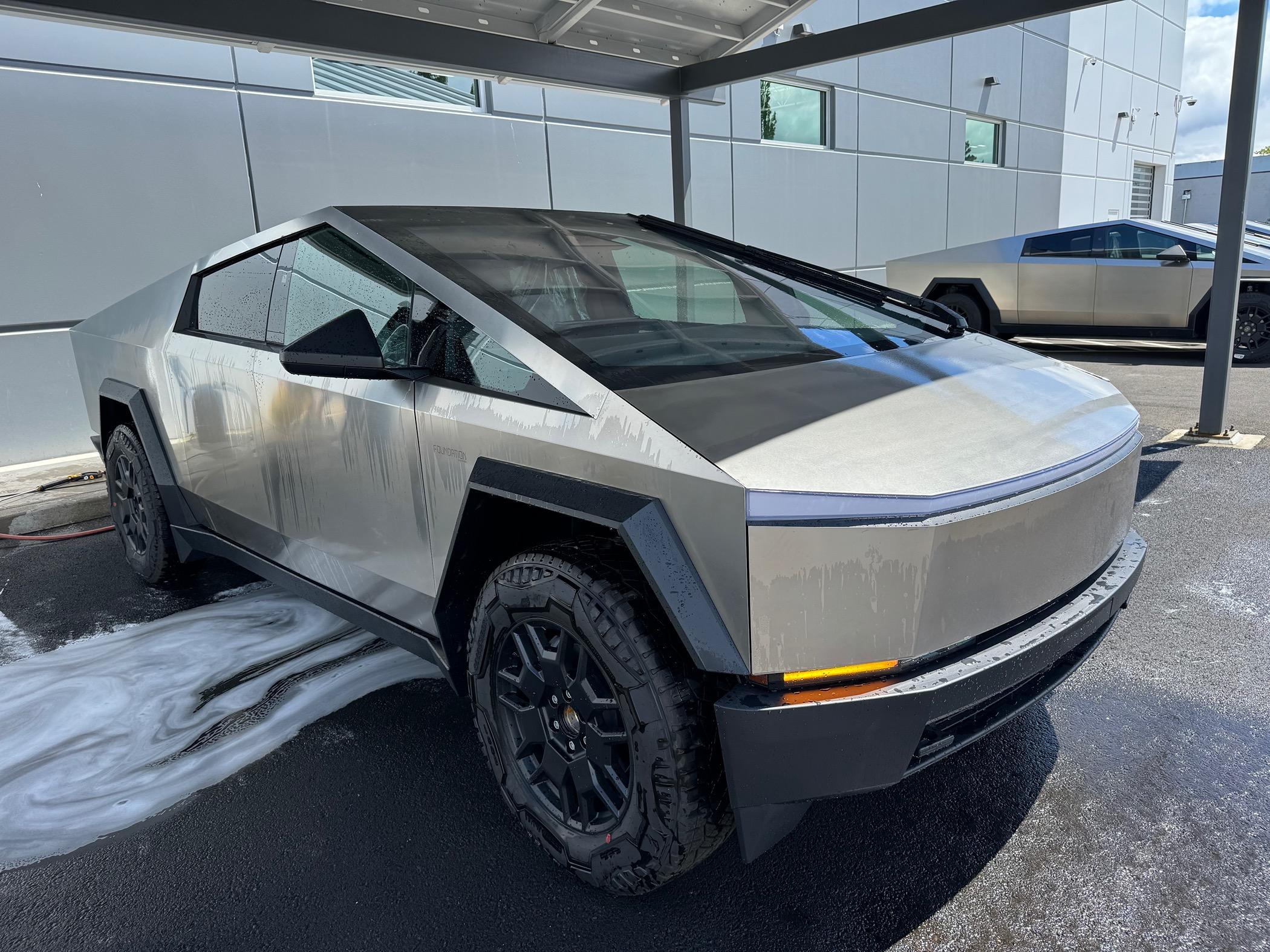 Tesla Cybertruck Stainless Steel - So Many Conflicting Opinions (Ceramic Coating Video) IMG_2583