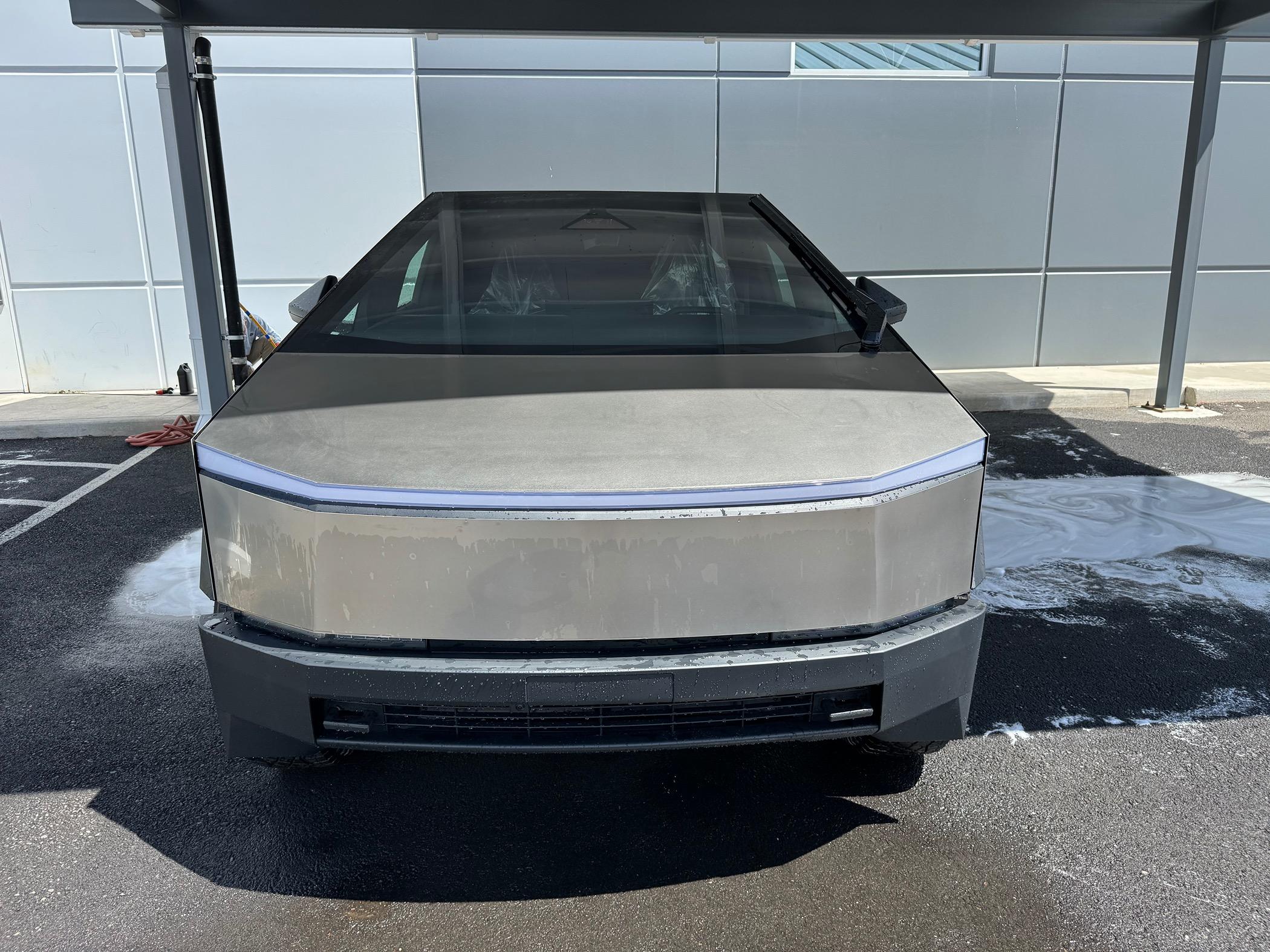 Tesla Cybertruck Stainless Steel - So Many Conflicting Opinions (Ceramic Coating Video) IMG_2584