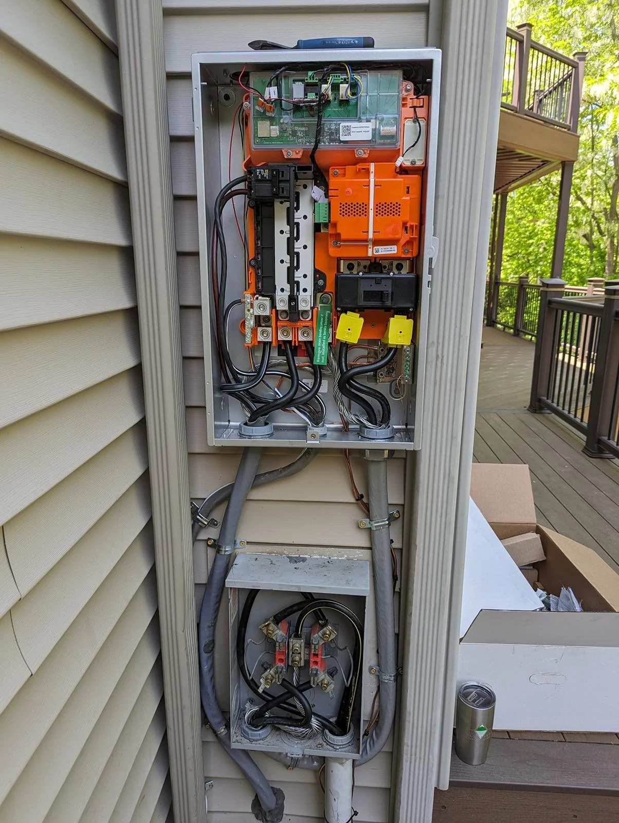 Tesla Cybertruck Cybertruck replaced portable generator during power outage PXL_20240516_162230877