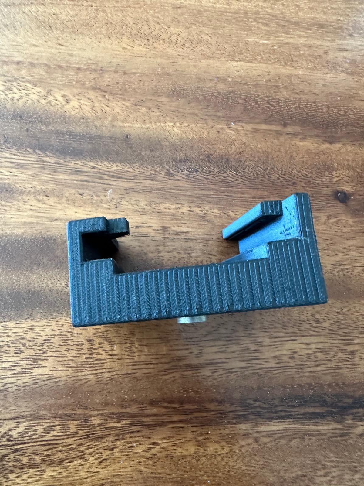 Tesla Cybertruck Found recall pedal rivet guide tool in my truck IMG_3517