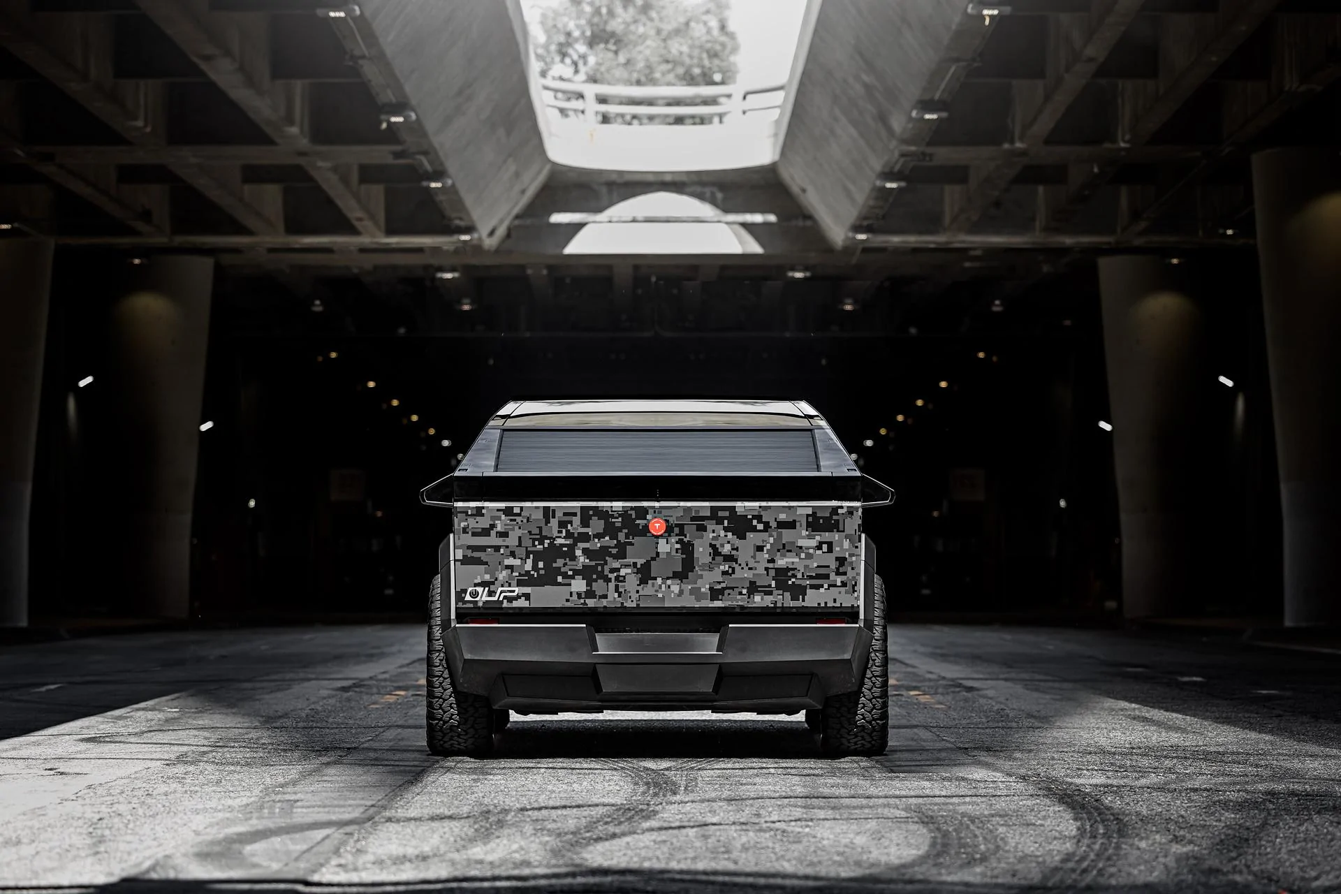 Tesla Cybertruck Camo / Camouflage Vinyl Wrap & PPF Cybertruck -- Photos & Videos Unplugged Performance Digital Camo Cybertruck Tesla Owner Society 14