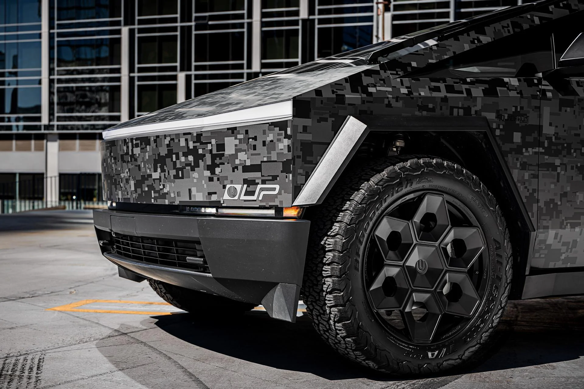 Tesla Cybertruck Camo / Camouflage Vinyl Wrap & PPF Cybertruck -- Photos & Videos Unplugged Performance Digital Camo Cybertruck Tesla Owner Society 18