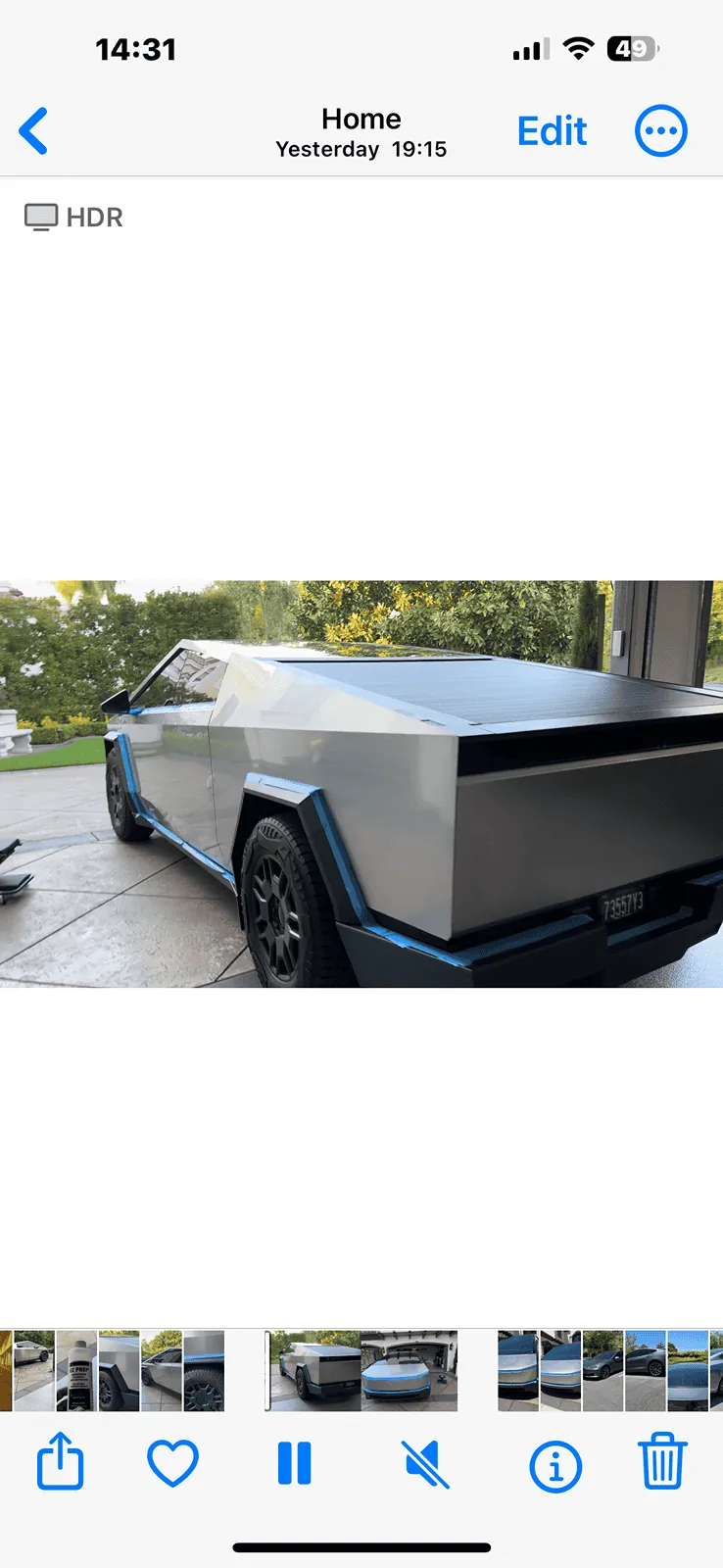 Tesla Cybertruck Everbrite ProtectaClear Fail IMG_1210