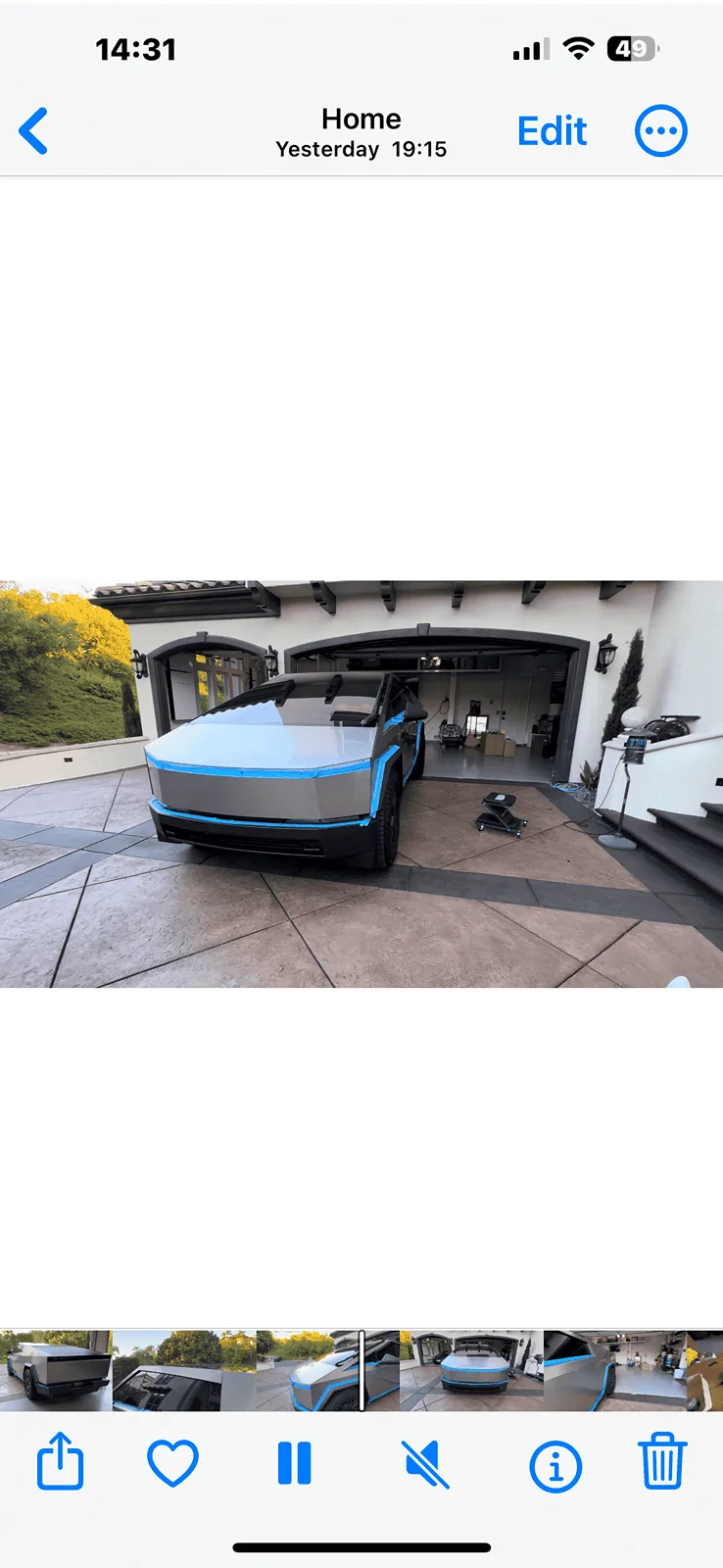 Tesla Cybertruck Everbrite ProtectaClear Fail IMG_1211