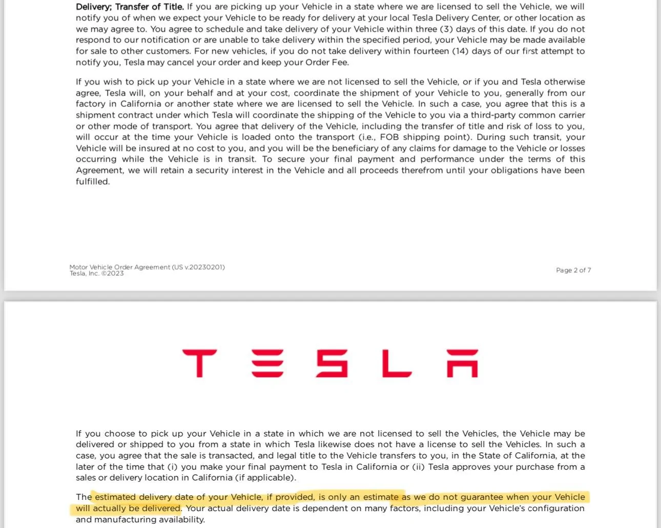 Tesla Cybertruck Truck Delivered With Service Issues - Hold on Sale IMG_1405