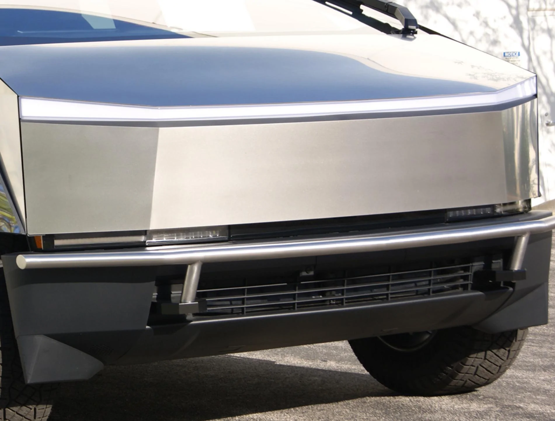 Tesla Cybertruck 👋 RealWheels EV - NEW Cybertruck Accessories Running Boards, Trim, Bumper Bars and more! IMG_0929