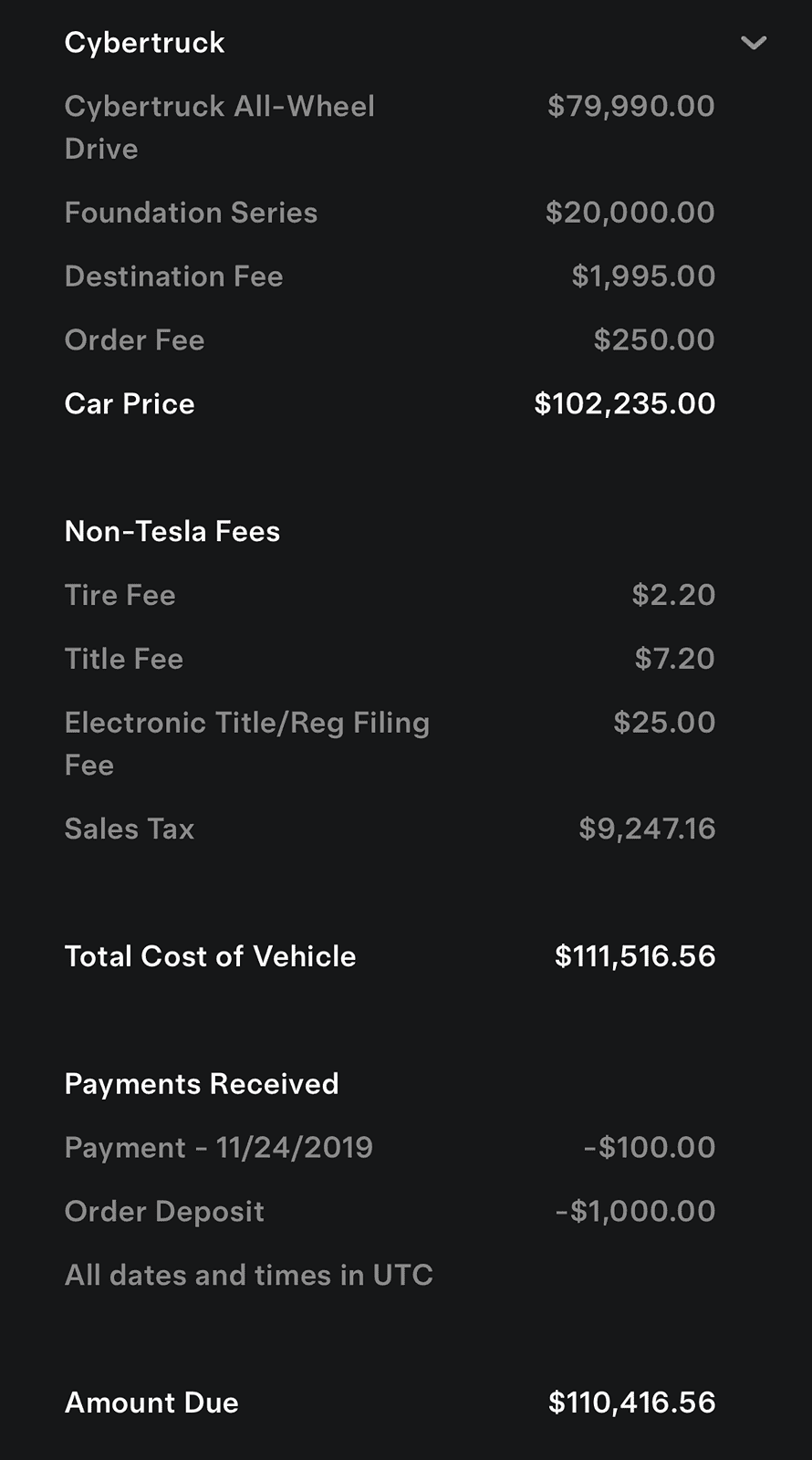 Tesla Cybertruck Sales tax on orders incorrect? (CO residents READ!) 1716335313037-gq