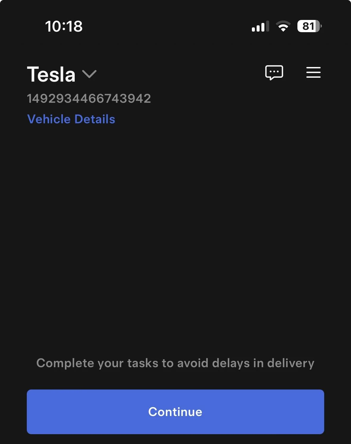 Tesla Cybertruck Anyone know what this random number is where my RN is suppose to be? IMG_8530