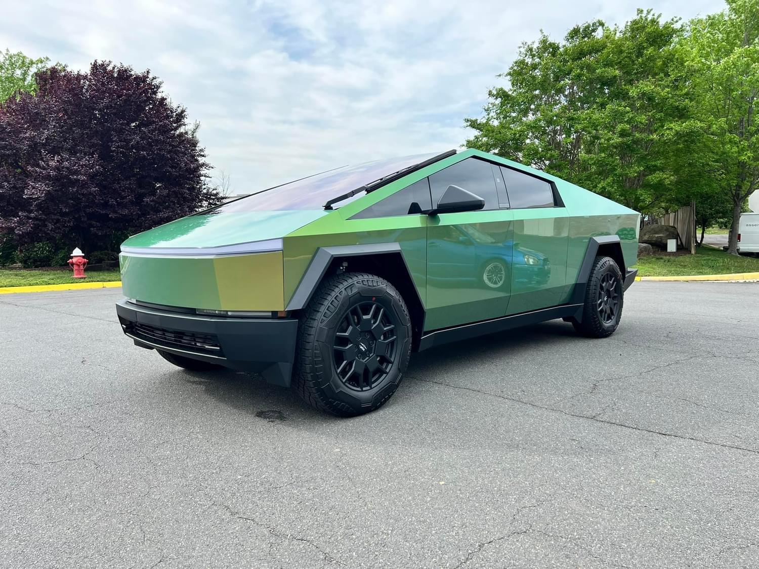 Tesla Cybertruck My Cybertruck in Stek DynoShiftGreen - Limited Edition - 1 of 250 Globally IMG_1401
