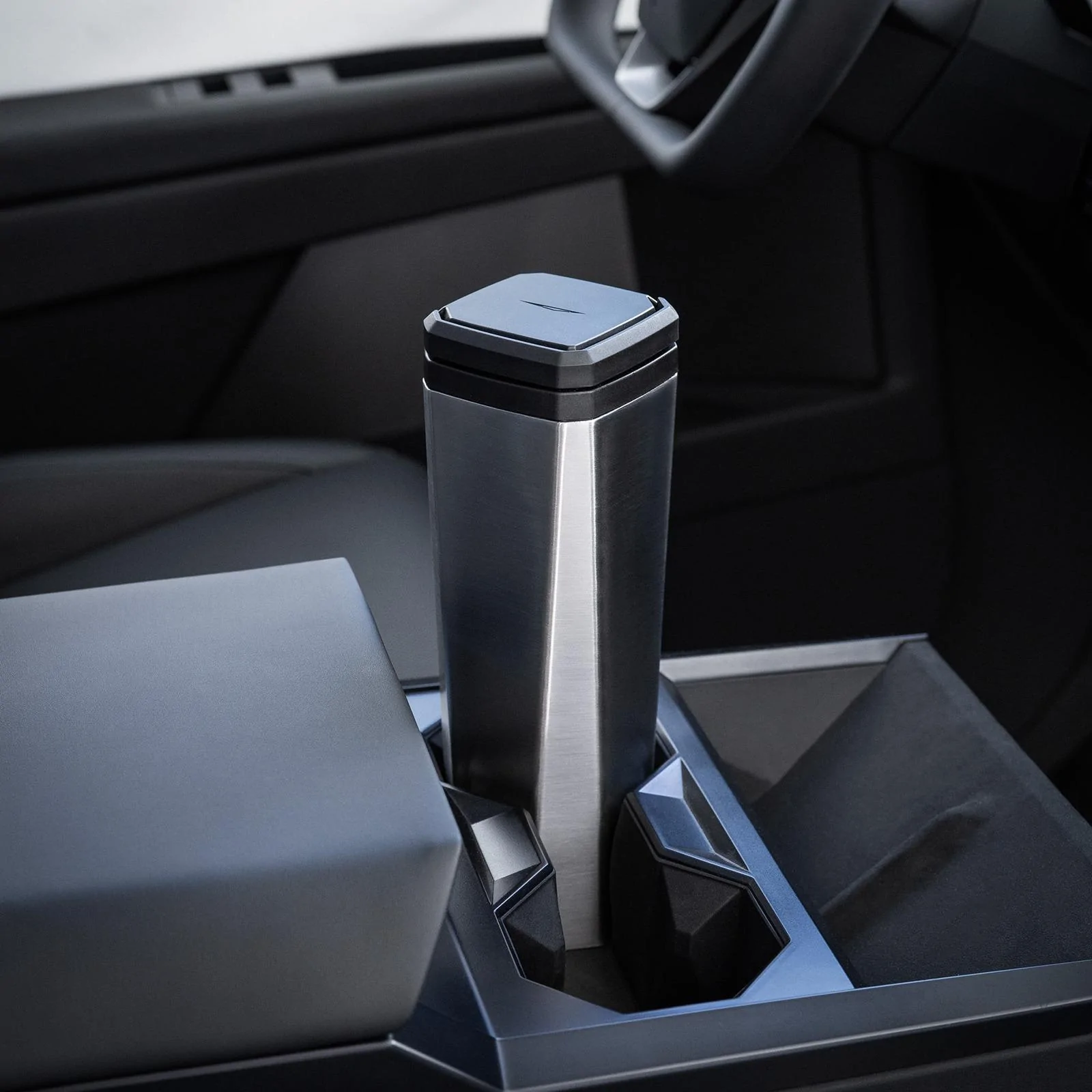 Tesla Cybertruck CyberVessel Thermos in Official Tesla Shop [Updated With Real Life Video] 2002204-00-A-02