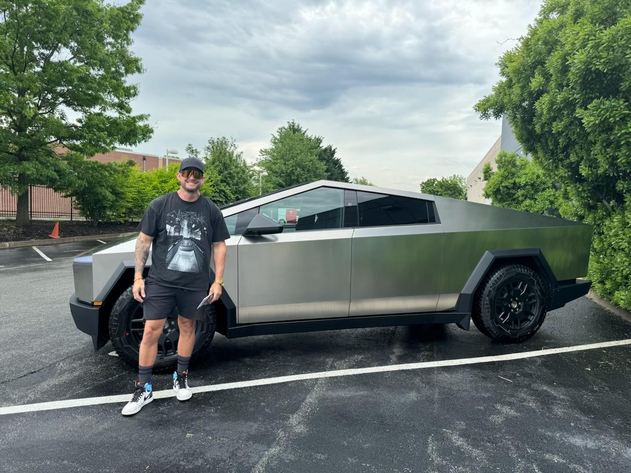 Tesla Cybertruck Finally!  Flawless delivery in Pennsylvania IMG_5037