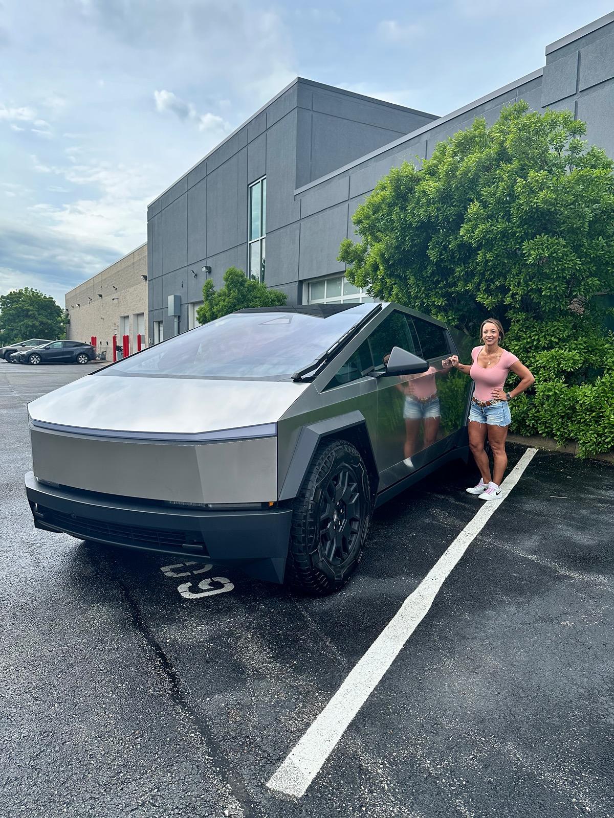 Tesla Cybertruck Finally!  Flawless delivery in Pennsylvania IMG_5086