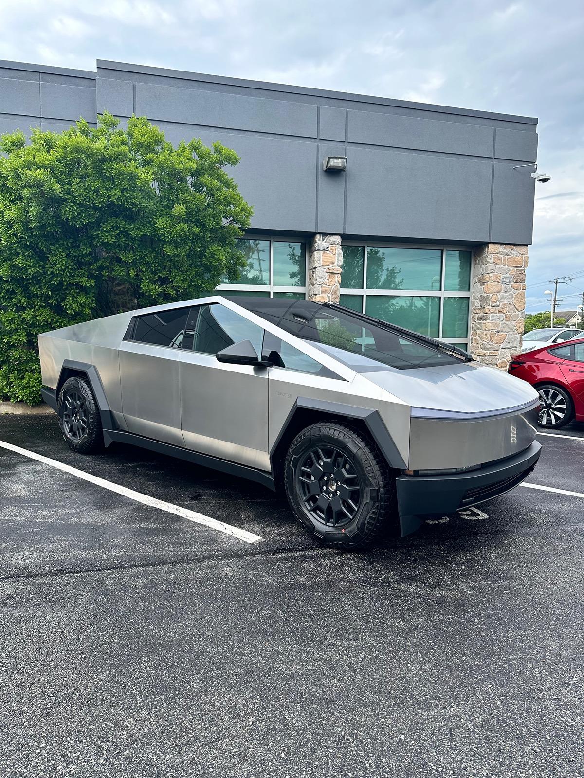 Tesla Cybertruck Finally!  Flawless delivery in Pennsylvania IMG_5087