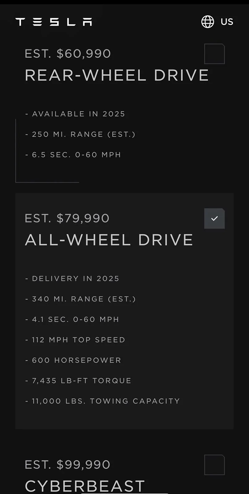 Tesla Cybertruck Why I think even the latest reservation holders will get their CT by EOY 2025 🤔 IMG_8547