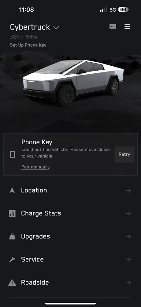 Tesla Cybertruck Cybertruck Unresponsive IMG_1170