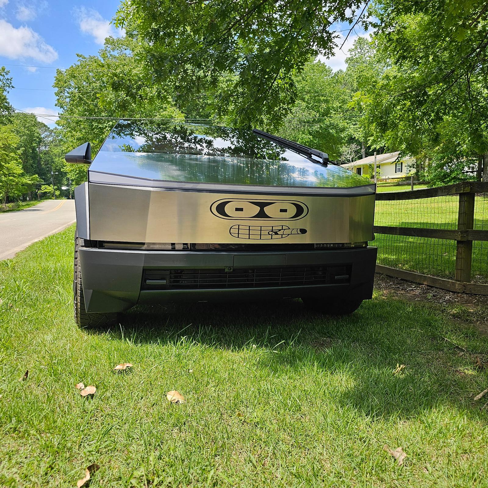 Tesla Cybertruck For those who though that Foundation was really limited to 1000's units....here is your proof that its not.... 20240522_125417