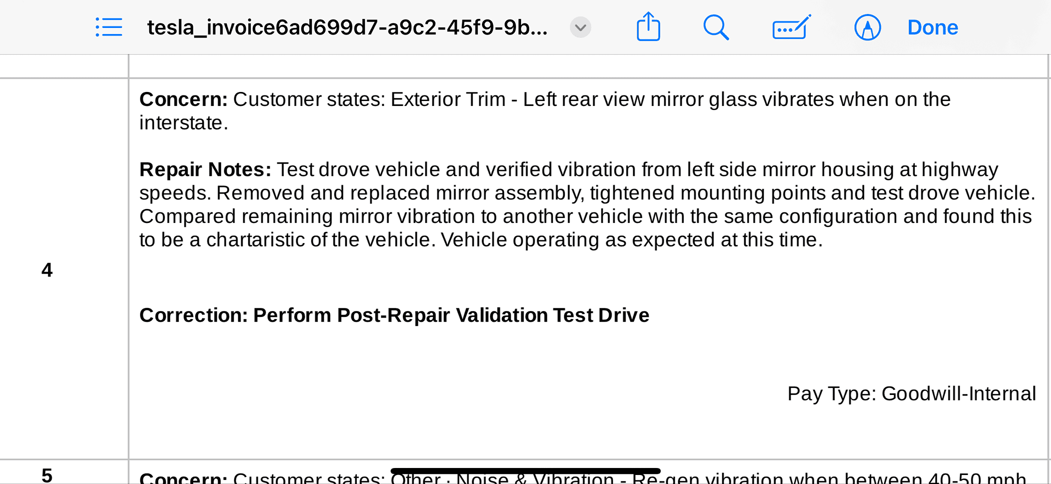 Tesla Cybertruck Side mirror shaking IMG_0021